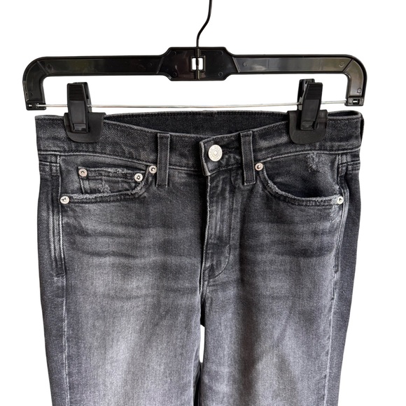 NWOT. AYR The Easy Easy Rebel Rebel grey black denim jeans. Never worn. Size 25. - Picture 9 of 9